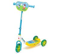 Smoby - Monopattino Tre Ruote Peppa Pig, 7600750148, Età + 3 Anni, Ruote Traslucide Silenziose, Pedana Antiscivolo