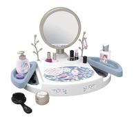 Smoby - My Beauty Vanity, 7600320252, +3 anni, specchiera da tavolo, 15 accessori, trucchi finti