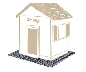 Smoby pavimento 6 pannelli 45 x 45 cm per la casa Jura Lodge Neo -nuovo-Italia