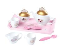 Smoby - Principesse Disney - Servizio da tè - Pausa merenda - Accessori vari - Vassoio, teiera, zuccheriera, lattiera, tazze e cucchiai - Dai 3 anni - Prodotto in Francia