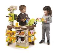 Smoby - Roleplay Coffee House, 7600350214, +3 Anni, 57 Accessori, Macchina Del Caffè, Registratore di Cassa, H. 89 Cm