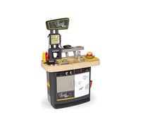 Smoby - Roleplay Food Corner Restaurant,7600310910, 3 Anni, 29 Accessori, 2 Giochi in 1 : Cucina e Angolo per I Clienti