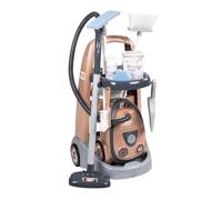 Smoby - Rowenta - Carrello per le pulizie + aspirapolvere - Giocattolo d'imitazione - Funzione elettronica - 9 accessori - Dai 3 anni - Prodotto in Francia