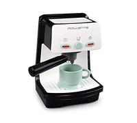 Smoby - Rowenta Espresso - Macchina da caffè per bambini - Giocattolo d'imitazione - Funzioni Suoni e Luci - 310597 Nero