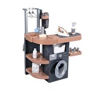 Smoby - Rowenta - Lava e pulisci il bucato - Lavatrice, lavello, stendino, asse da stiro - Numerosi accessori - Dai 3 anni - Prodotto in Francia