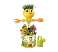 Smoby - Silence ça Pousse - Spaventapasseri - Gioco di giardinaggio per bambini - FAI DA TE - Accessori Inclusi - Da 5 Anni - 870316 Verde