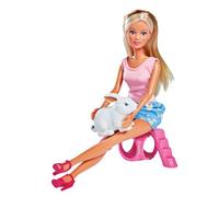 Smoby Simba Bambola, Steffy e Gli Animali, 29 cm, assortimento