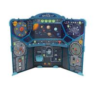 Smoby - Space Center, 7600390100, +3 Anni, 15 attività, 68 Accessori, Astronave, Ripiegabile