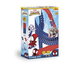 Smoby - Spidey - FleXtreme - Ricarica Pista - 1m72 di Circuito Auto Aggiuntivo - 72 Piste Flessibili e Modulari + 2 Ventose per Il Fissaggio - dai 4 Anni