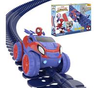 Smoby- Spidey FleXtreme Set,, +4 anni, 4.4 m di pista, 184 pz, 1 auto