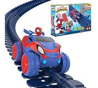 Spidey flextreme set 184 pezzi e auto di spidey inclusa