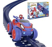 Spidey flextreme set 184 pezzi e auto di spidey inclusa