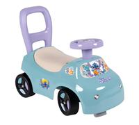 Smoby - Stitch - Auto cavalcabile - Ausilio per camminare - Volante - Vano portaoggetti sottosella - Dai 10 mesi - Prodotto in Francia