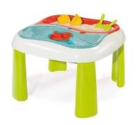 Smoby - Tavolo attività Acqua e Sabbia, 7600840110, + 18 Mesi, Inclusi 5 Accessori