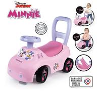 Smoby - Trasportino auto 2 in 1 - Minnie - Scatola sottosella + clacson - A partire da 10 mesi - Prodotto in Francia