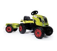 Trattore a pedali Claas con rimorchio