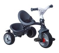 Smoby - Triciclo Baby Driver Plus Grigio - Bici Evolutiva Per Bambini Da 10 Mesi - Ruote Silenziose - Freno di Stazionamento