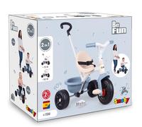 Smoby Triciclo Be Fun Azzurro Evolutivo in Metallo