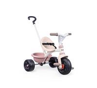 Smoby - Triciclo Be Fun Rose - Bicicletta da bambino da 15 mesi - Canna genitori