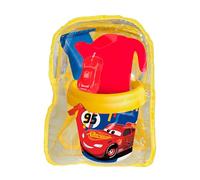 Smoby- Zaino da Spiaggia Cars, Multicolore, 17 cm, 7600862228