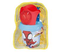 Smoby- Zaino Spiaggia Spidey, Multicolore, 7600862214