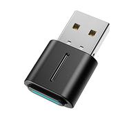 Smof Adattatore audio USB Bluetooth con adattatore di conversione USB C per PS5, PS4, Switch, Mac. Compatibile con cuffie a conduzione ossea wireless con supporto aptX a bassa latenza