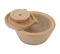 Smoke Backflow Incense Burner Tower Creative Ceramic Censer Aromatherapy Supplies Home Decor Unique Smoke Design for Meditation Office Yoga Room (Modello retrò in grafite)