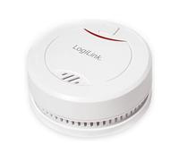 Rilevatore di fumo e gas LogiLink SC0010 Wireless Allarme 85 dB Litio