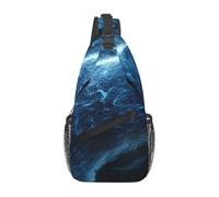 Smoke Fills The Polar Bear Borsa a tracolla da viaggio zaino da viaggio per uomo escursionismo zaino