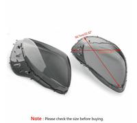 Smoke Headlight Lens Replacement & Black Gaskets Trim Kit For Corvet C6 05-13 A7