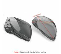 Smoke Headlight Lens Replacement & Black Gaskets Trim Kit For Corvet C6 05-13 H0