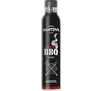 Smoked BBQ Spray Fratelli Mantova, Olio di girasole alto oleico al gusto BBQ affumicato, Olio Spray per Barbecue, Spray da Cucina, Adatto ai vegani, Zero sprechi e dosi precise
