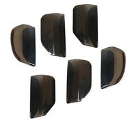 Smoked Black Tail Light Lamp Cover Guard Trim Fit For Ford Mustang 2015-2017