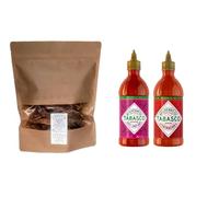 Smoked Chilli Chipotle entire 200 g & Tabasco Sriracha 300 ml and TABASCO Sweet & Spicy 256 ml