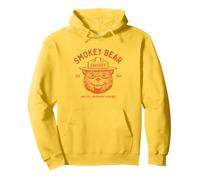 Smokey Bear Keep It Green Prevent Wildfires Retro Seal Felpa con Cappuccio
