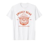 Smokey Bear Keep It Green Prevent Wildfires Retro Seal Maglietta