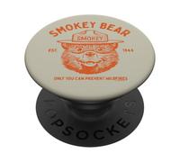 Smokey Bear Keep It Green Prevent Wildfires Retro Seal PopSockets PopGrip Adesivo