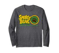 Smokey Bear Paw Always Be Careful with Fire Maglia a Manica