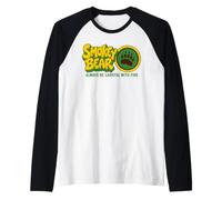 Smokey Bear Paw Always Be Careful with Fire Maglia con Maniche Raglan