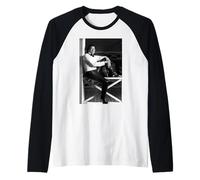 Smokey Robinson Cantante A Casa di Michael Grecco Maglia con Maniche Raglan