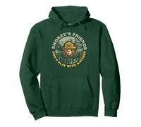 Smokey's Friends Don't Play with Matches Retro Smokey Bear Felpa con Cappuccio