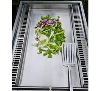 SMOKI Räuchertechnik 9529 Plancha, Argento, 20 x 30 cm