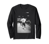 Smokin 'Joe Frazier Boxer si allena per il secondo combattimento di Muhammad Ali Maglia a Manica