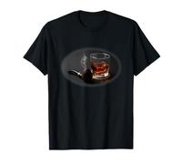 Smoking Pipe Enthusiast Smoking Roll Lover Fumatore di pipa Maglietta