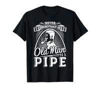 Smoking Pipe Shirt - Vecchio con una camicia Maglietta