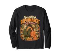 Smoking Supermarket Romance Anime Romance Maglia a Manica