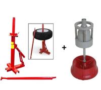 Smontagomme 13'' Per 21'' Manuale Auto + Equilibratrice Della Ruota Portatile