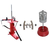 Smontagomme Manuale fino A 21'' + Equilibratrice + 2 Protezioni Cerchione