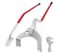 Smontagomme manuale, kit di 3 pezzi for montare e smontare pneumatici da 17,5 a 24, pollici for la maggior parte auto dei camion Per principianti del fai da te(Red+storage bag)