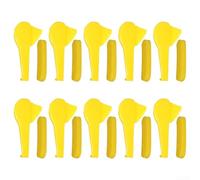 Smontagomme Per Duck Head Insert Nylon Rim Protector Per Mount Demount Head Yellow Plastic Wheel Guard Kit Auto Repair Shop Attrezzature Tool Parts 10 Set